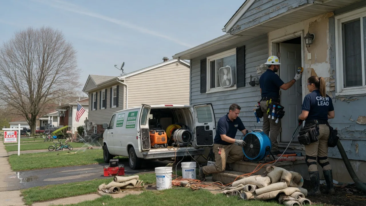 Flood Cleanup in Agua Dulce, TX near me